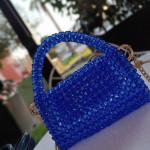 Blue edition . Cristal bag