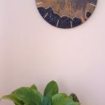 Resin clock