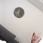 Resin clock