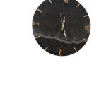 Resin clock