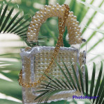 Pearls bag handmade